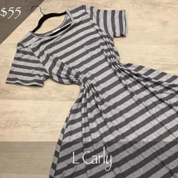 Lularoe CARLY Swing Dress~ Size Large~ New with Tags - Picture 1 of 1